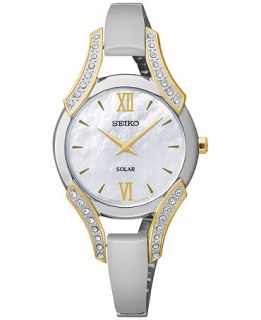 Seiko Womens Stainless Steel Bangle Bracelet Watch 30mm SUP214   Watches   Jewelry & Watches