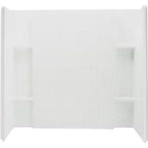 Sterling 71164106 0 White Accord® 36 Complete Wall Set with Age in Place Backer