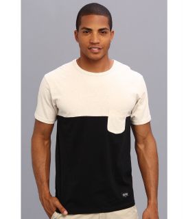 Lifetime Collective The Weight Colorblock S/S Colorblock Crew Neck Mens T Shirt (Black)