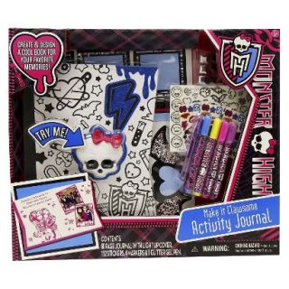 Monster High Color N Style Activity Journal