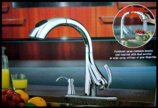 Water Ridge Pull Down Kitchen Faucet 205674   Touch On Kitchen Sink Faucets  