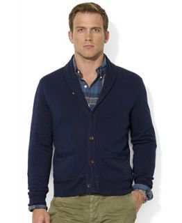 Polo Ralph Lauren Sweater, Shawl Collar Fleece Cardigan   Sweaters   Men