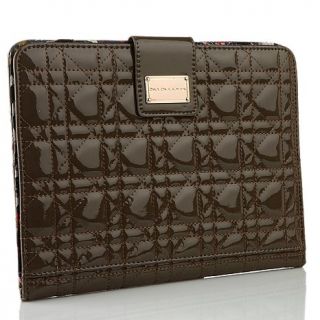 Big Buddha Lexi Quilted Leather Like Patent Tablet Case
