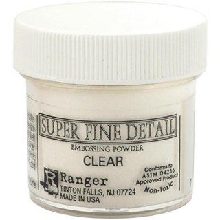 Ranger Super Fine Embossing Powder 1 Ounce, Clear