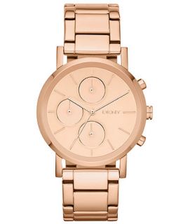 DKNY Watch, Womens Chronograph Rose Gold Ion Plated Stainless Steel Bracelet 38mm NY8862   Watches   Jewelry & Watches