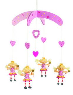 wooden fairy mobile by posh totty designs interiors