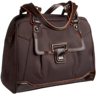 Cross Town AC187 2 Ladies Computer Bag Collection Mayfair Medium Tote with Complimentary Mini Pen In Pen Charm Sleeve (Brown Twill) Electronics
