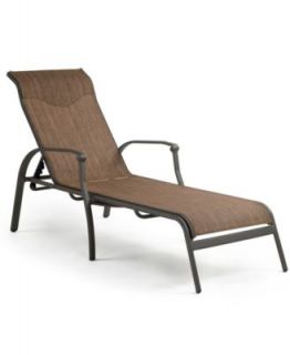 Vintage Aluminum Outdoor Chaise Lounge   Furniture