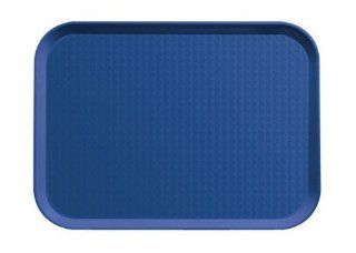 Cambro 1216FF 186 Polypropylene Fast Food Tray, 11 7/8 by 16 1/8 Inch, Navy Blue Kitchen & Dining