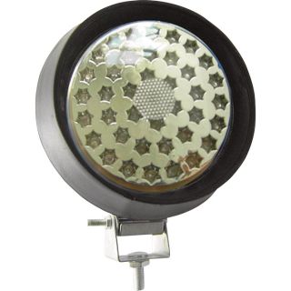 Ironton 12 Volt LED Utility Light — Clear, Round, 5in., 150 Lumens  LED Automotive Work Lights