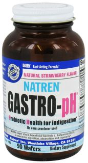 Natren   Gastro pH Strawberry   90 Wafers