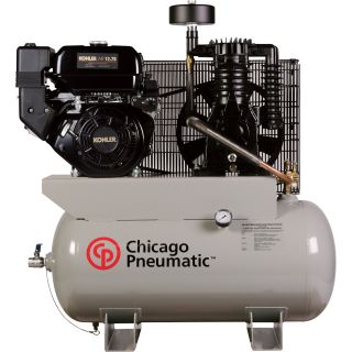 Chicago Pneumatic Gas-Powered Air Compressor — 12 HP, 30 Gallon, Model# RCP1230G  Gas Powered Air Compressors