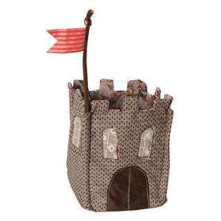 fabric castle toy by the chic country home