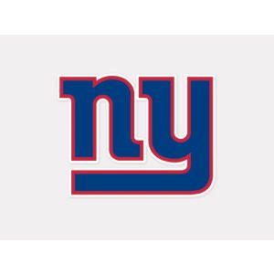 New York Giants Wincraft 4x4 Die Cut Decal Color