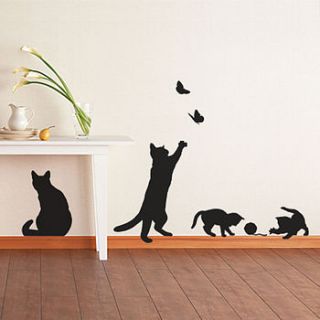 cats and kittens wall stickers by making statements