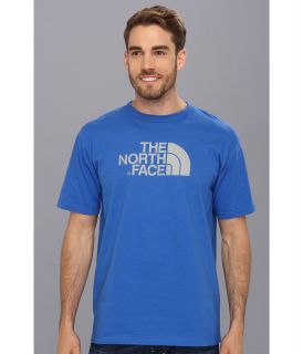 The North Face S S Half Dome Tee Nautical Blue Metallic Silver