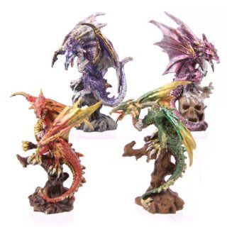 Geo Dragon Perching, Small   Collectible Figurines