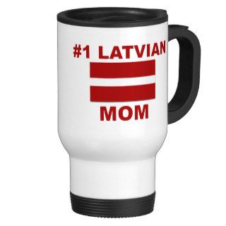 #1 Latvian Mom Coffee Mug