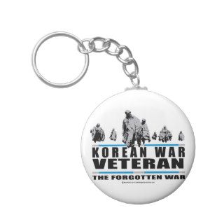 Korean War Veteran Forgotten War Key Chains