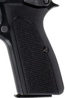 Hogue Browning Hi Power Grips Checkered G 10 Solid Black  Gun Grips  Sports & Outdoors
