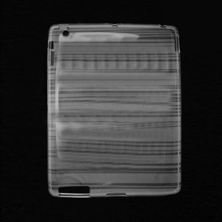 FOR APP IPAD 2/3 GEN. CRYSTAL SKIN, LINES T CLEAR Cell Phones & Accessories