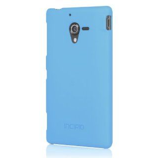 Incipio SE 185 Feather Case for Sony Xperia ZL   1 Pack   Retail Packaging   Neon Blue Cell Phones & Accessories