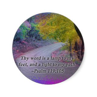 PSALM 119105 THY WORD   LIGHT TO MY PATH   STICKERS