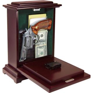 Mantel Gun Concealment Clock with Hidden Gun Compartment  Holsters   Concealment