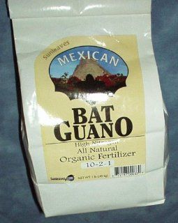Sunleaves Mexican Bat Guano   1lb bag  Fertilizers  Patio, Lawn & Garden