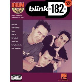 blink 182 Drum Play Along Volume 10 Blink 182 9781423415985 Books