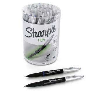Sharpie Fine Point Grip Marker Pens (Pack of 36) Sharpie Permanent Markers