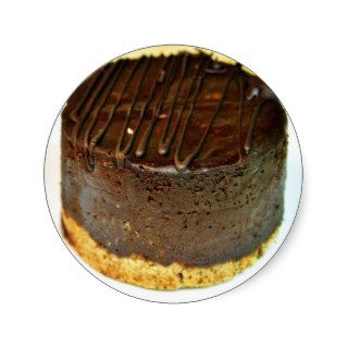 Chocolate Dessert Cake Stickers