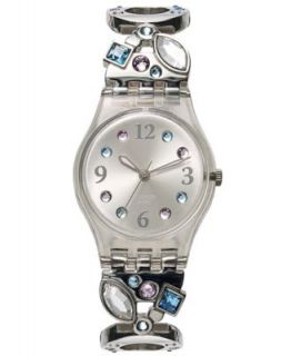 Swatch Watch, Womens Swiss Fancy Me Black Rubber Strap 33mm YLS430C   Watches   Jewelry & Watches