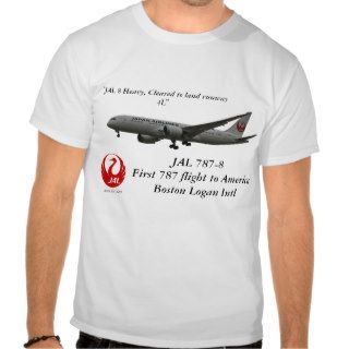 "JAL 787 Heavy" shirt