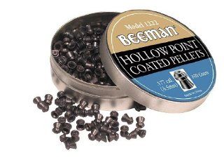 Beeman .177 Caliber Hollow Point Coated Pellets (Pack of 250)  Airsoft Pellets  Sports & Outdoors