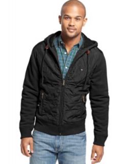 Nautica Faux Suede Quilted Jacket   Coats & Jackets   Men