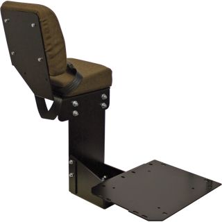 K & M Trainer Seat for John Deere Tractors — Brown, Model# 8211  Construction   Agriculture Seats