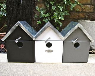 sparrow nesting boxes by london garden trading