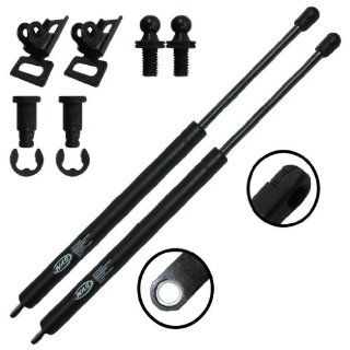 Wisconsin Auto Supply WGS 179 2 Two Rear Hatch Liftgate Gas Charged Lift Supports With Upgraded Mounting Studs and Brackets Automotive