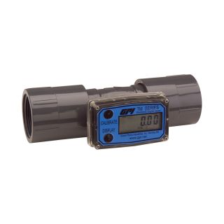 GPI Electronic Water Meter — 1 1/2in., Model# TM150-N  Digital Meters