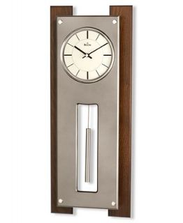 Bulova Walnut Finish Titanium Pendulum Wall Clock C3389   Watches   Jewelry & Watches
