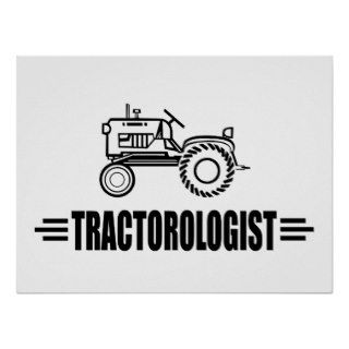 Funny Tractor Print