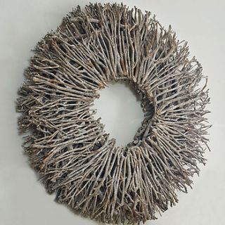 extra large branch wreath by lindsay interiors