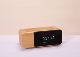 alarm clock holder for iphone five by e side