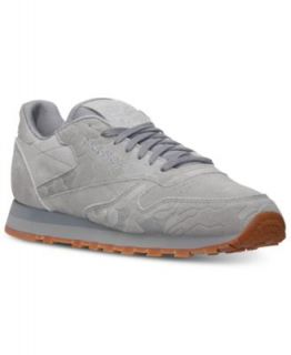Reebok Mens Classic Leather Tech Casual Sneakers from Finish Line   Finish Line Athletic Shoes   Men