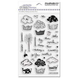 Stampendous SSC175 Hey There Cupcake