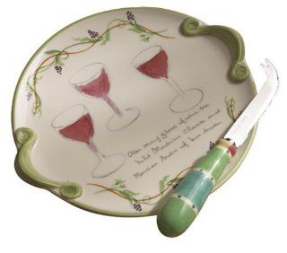 Pfaltzgraff Pistoulet Cheese Server (Single Piece Only for Replacement) Kitchen & Dining