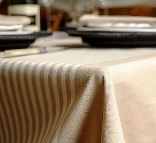 constance tablecloth set with six napkins by ville et campagne