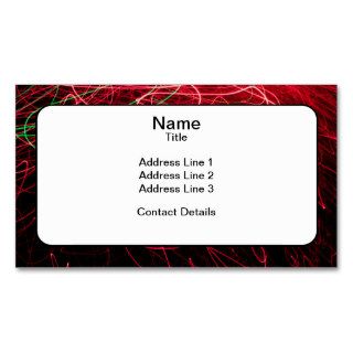 Light Painting 17 Business Card Templates