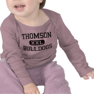 Thomson   Bulldogs   High School   Thomson Georgia T Shirt